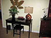 master bedroom w/computer desk - click to enlarge