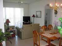 living/dining room - click to enlarge